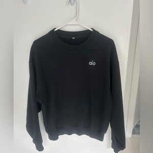 ALO Yoga women’s accolade black sweater